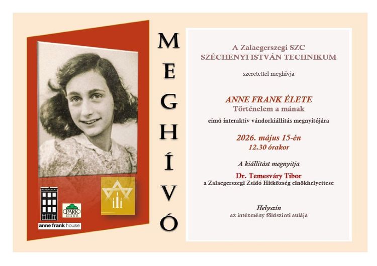 Anne Frank élete - Történelem a mának