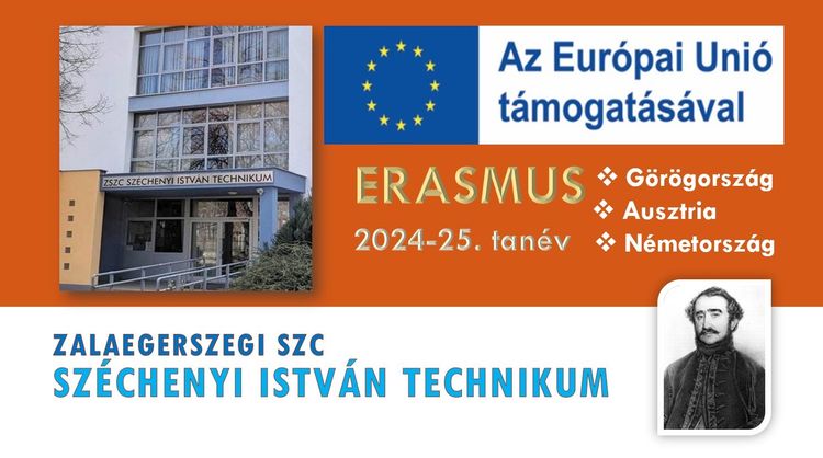 Széchenyisek Erasmuson 2024 - 25. tanév