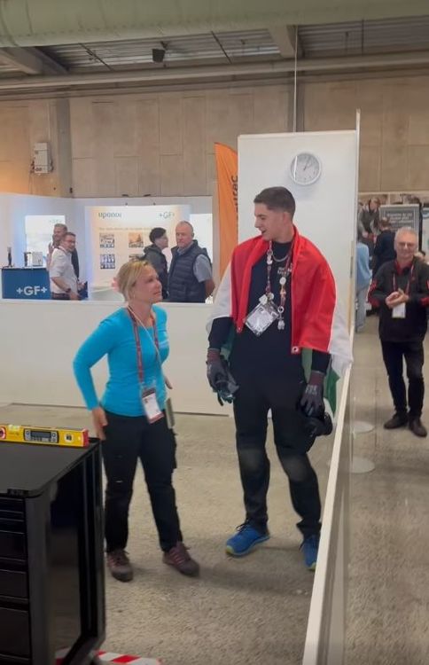 EuroSkills Herning 2025,  facebook reels - Plumbskills.hu