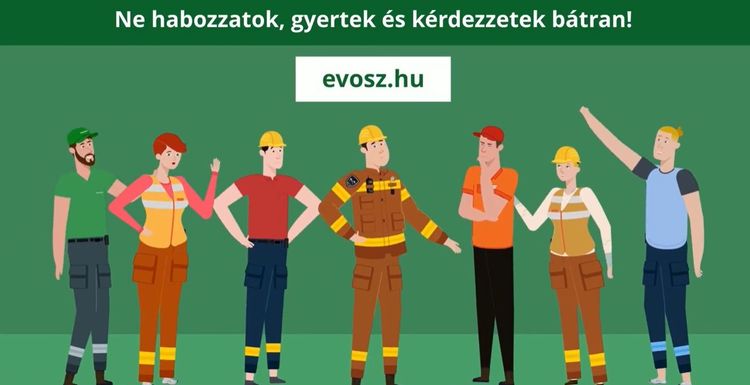 ÉVOSZ - építőipari szakmák pályaválasztóknak