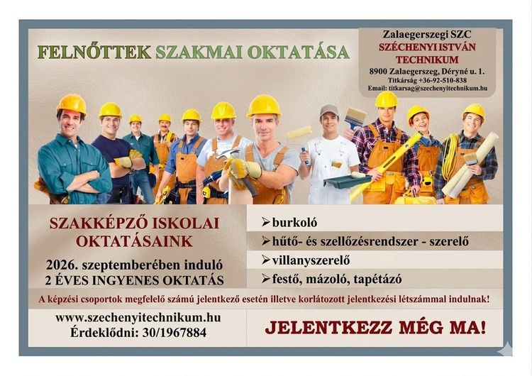 Felnőttek szakmai oktatása