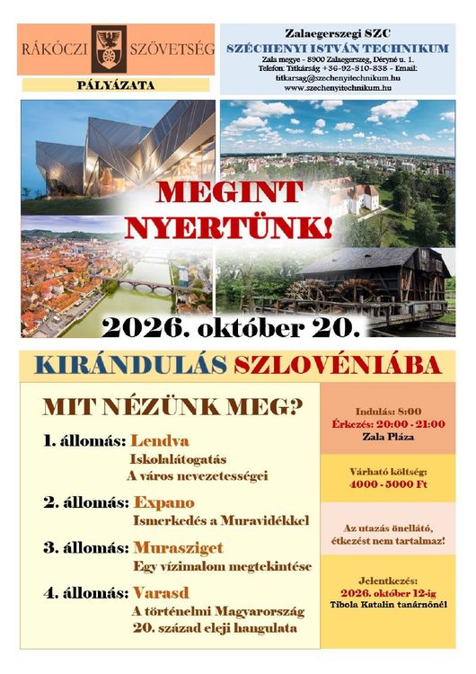Megint nyertünk! - Rákóczy Szövetség