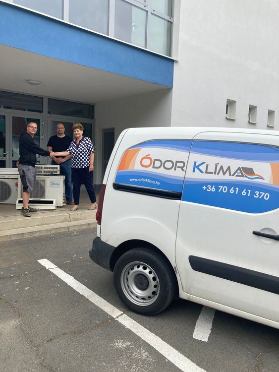 A hévízi Ódor Klíma 2000 Kft. adományozott intézményünk számára