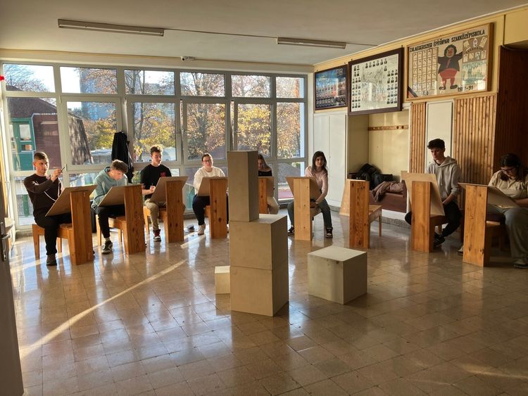 Rajzszakkör és felvételi előkészítő a Széchenyiben