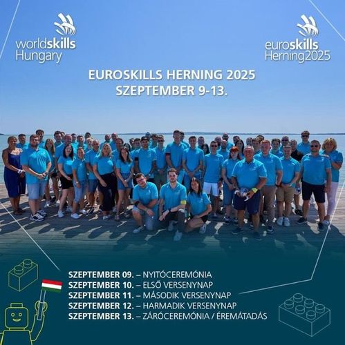 EuroSkills Herning 2025, Nagyon nagy hajrá már most az egész Csapatnak és külön Balázsnak! - Plumbskills.hu