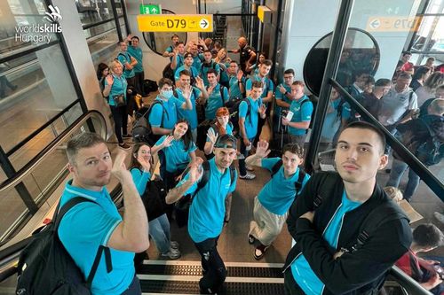EuroSKills Herning 2025, A mai napon indultak útnak - WorldSkills Hungary