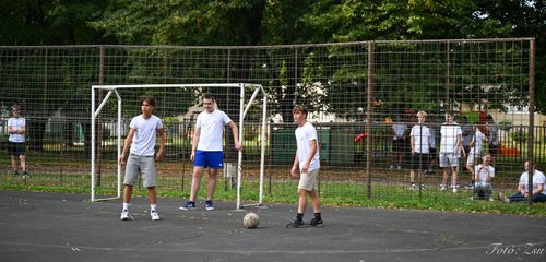A kilencedikes diákok a tanév első napjaiban sportnapon vettek részt