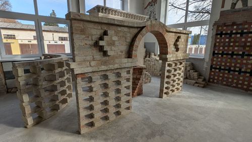 Kilencedik évfolyamos kőműves tanulóink munkái