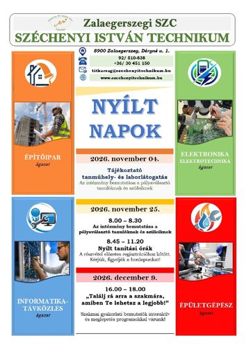 Nyílt napok 2026