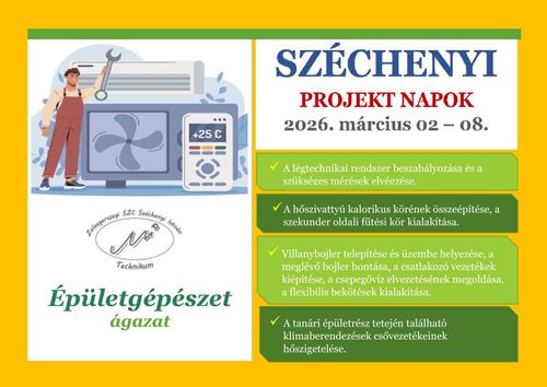 Projektnaok - épületgépész, légtechnikai rendszer beszabályozása