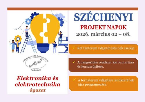 Projektnapok - a hangosítási rendszer karbantartása és korszerűsítése