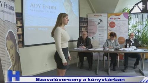 Szavalóverseny a könyvtárban - TVZeg