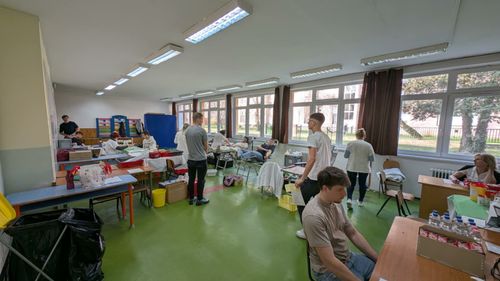 Magyar Vöröskereszt szervezésében véradás zajlott iskolánkban