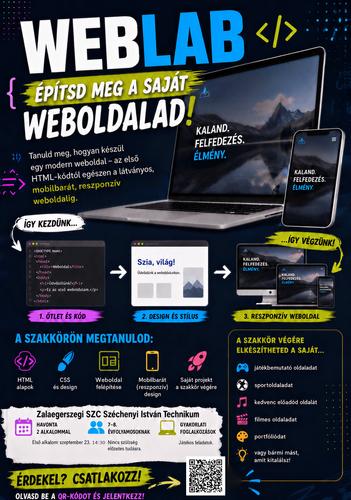 Építsd meg saját weboldalad!