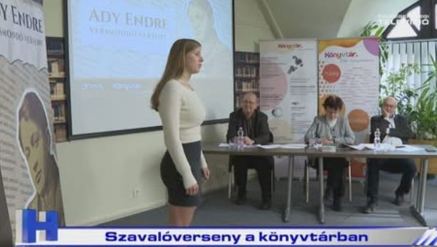 Szavalóverseny a könyvtárban - TVZeg